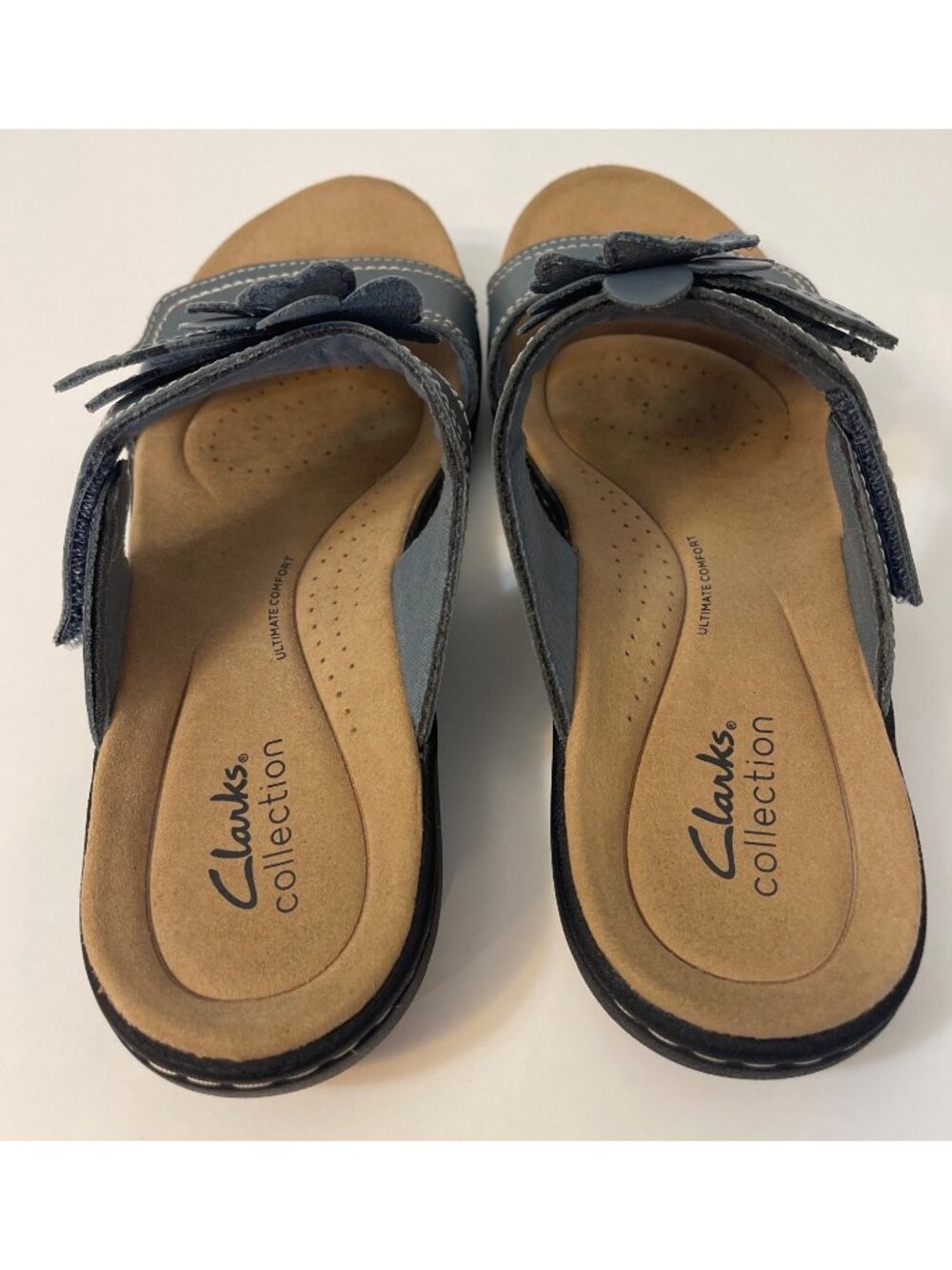Clarks Laurieann Madi Sandal Blue Sz 8.5 - Picture 3 of 7